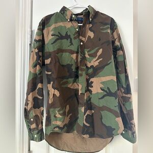 Ralph Lauren Camouflage Shirt Jacket